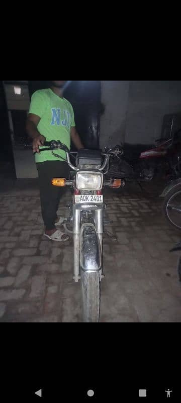 Red honda bike for sale 2