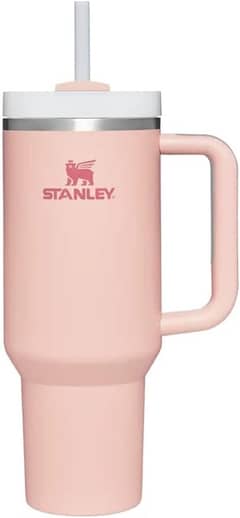 Stanley 40 oz Quencher Tumbler in Pastel Pink