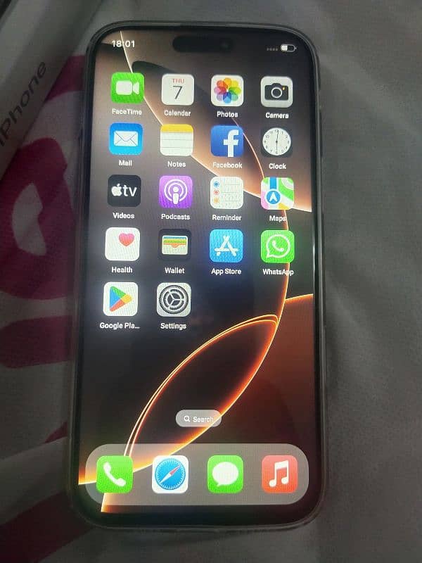 I phone 16 pro max Black Titanium 1