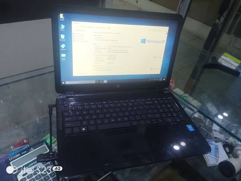 HP laptop core i3 4th generation 8GB ram 128 SSD Original charger 1