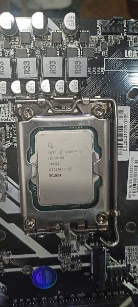 Esonic H610M with i3-12th generation and cooler 0