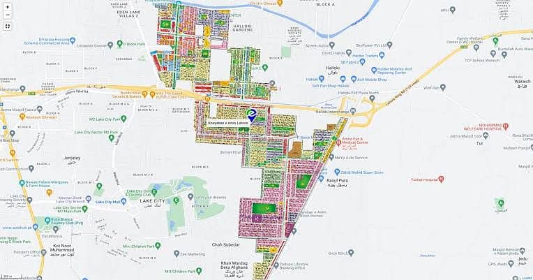 5 Marla Residential Plot For Sale In Khayabane Amin Q Block - Lahore 3