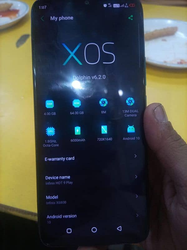 Infinix hot 9 play 6