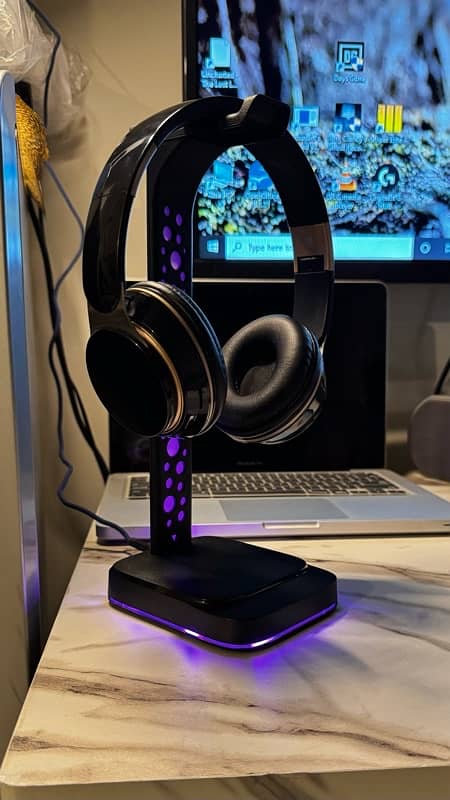 RGB Gaming Headphone Stand Multicolor 3