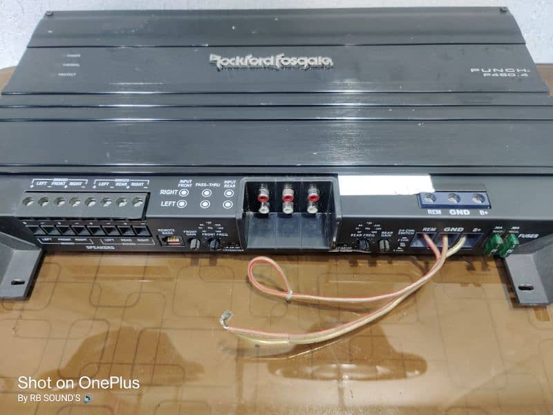 Call For Price Original Rockford Punch 4 Channel Power Amplifier 3