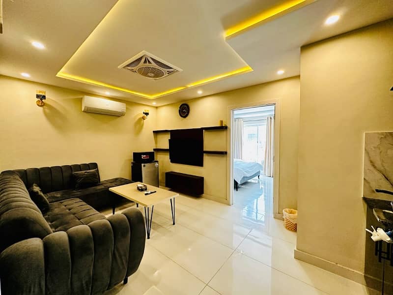 1 Bedroom brand new furnished apartment orignal picture and price 10