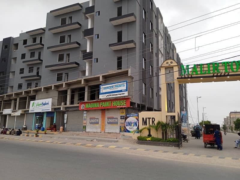 Shop & Apartment on Instalment in Malir Town Residency Phase 1 4