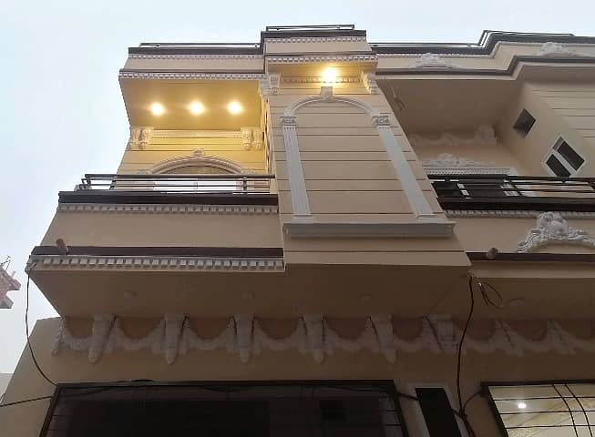 Well-constructed Brand New House Available For sale In Marghzar Officers Colony 1