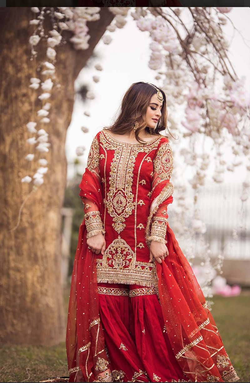 Maha wajaht designer bridal dress 0