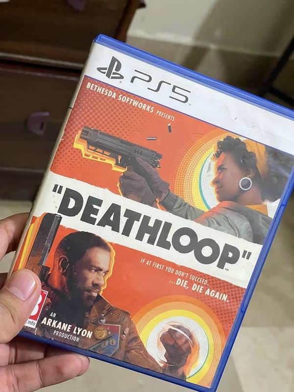 far cry 6 & Death loop ps5 disc 3