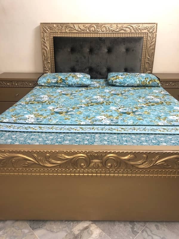 wooden bed set 9