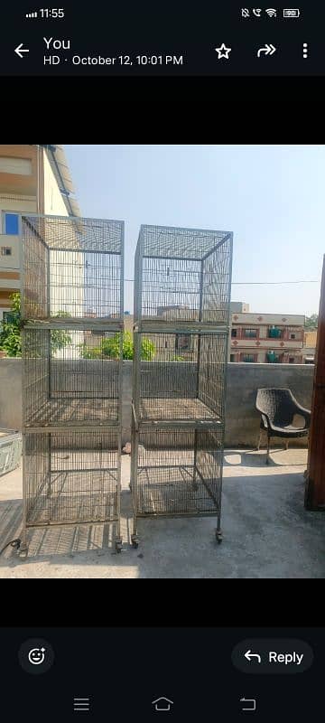 parrot cage 1