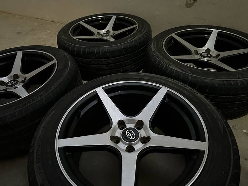 Original vossen USA Rims, 17 Inch, 100 PCD 3