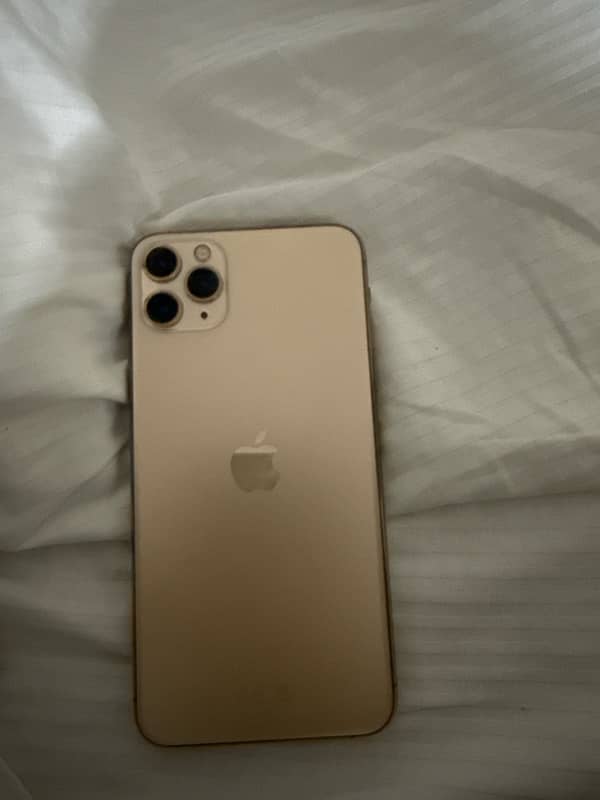 iPhone 11 Pro Max gold 256 Gb dual sim pta approved 3