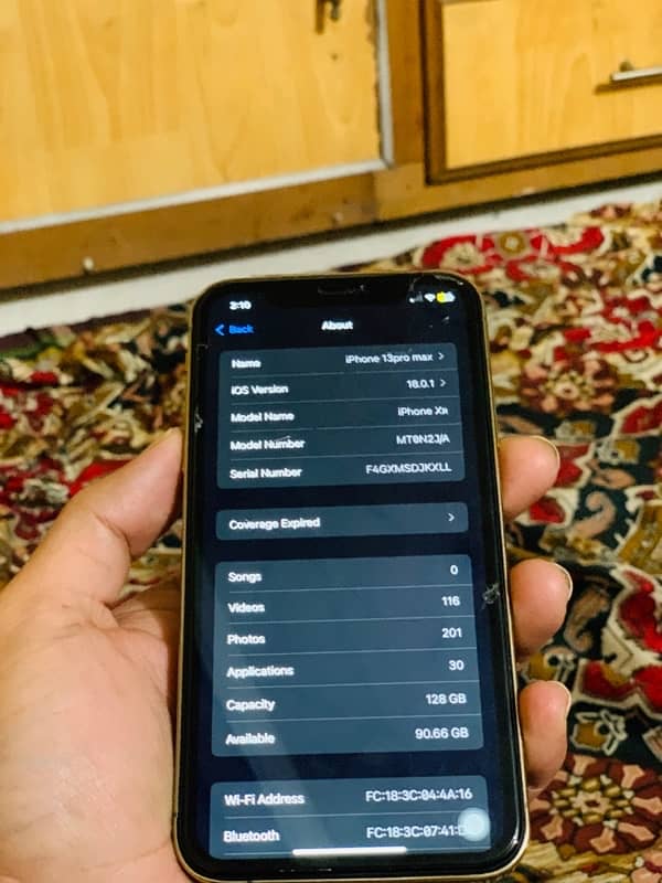 iphone Xr Converted 13Pro max 128Gb FU Gold 9.5/10 5