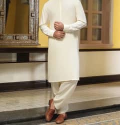 CREAM COLOUR BOSKI SUIT