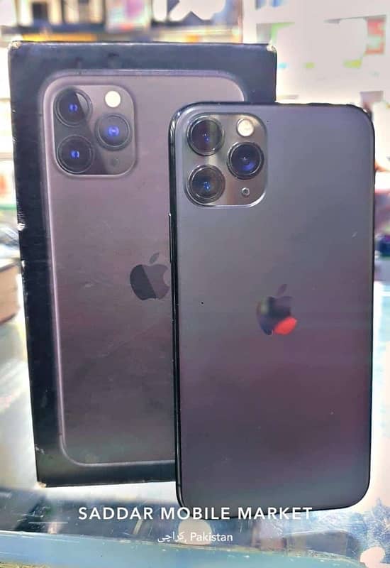 iphone 11pro 256GB PTA APPROVED with box 0