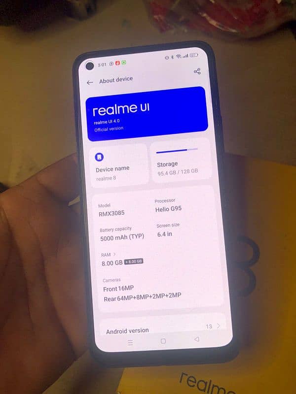 Realme 8 16/128 Exchange possible 5