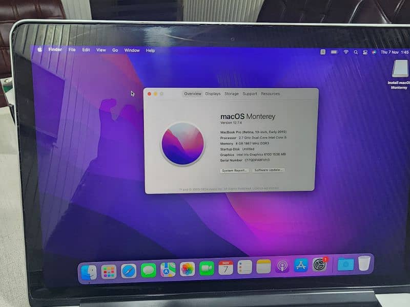 Macbook Pro 2015 Model early 13 inch 2