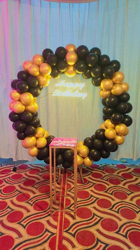 Customized Event Decorations for birthday party, cradle 2