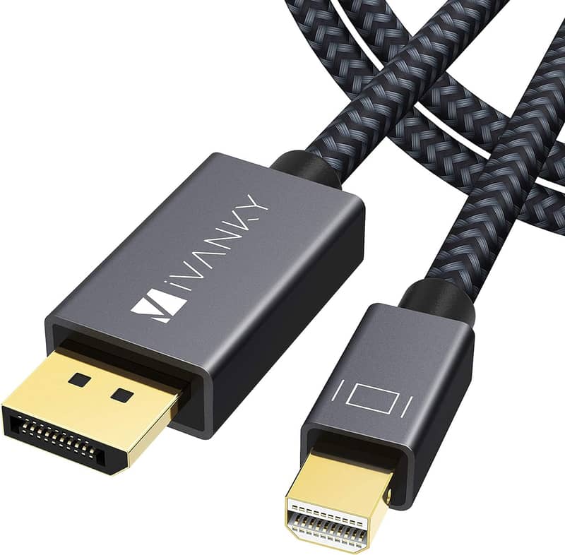 3 Meter JSAUX 4K@60Hz Mini DisplayPort to HDMI 2.0 Cable,, DTS-HD, 3D 14