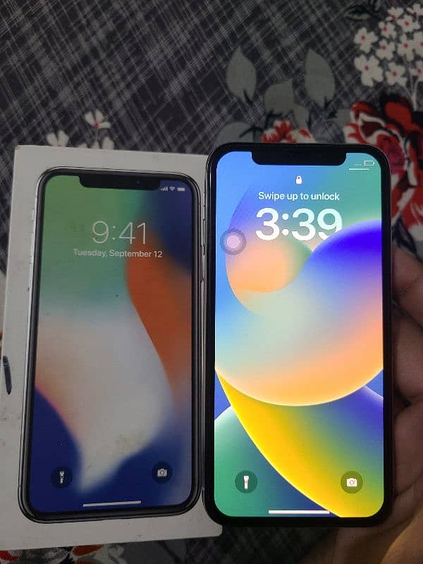 I phone X pta approved 64 gb gud condition 6