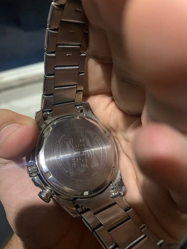 casio edifice original watch good condition lightly scraches in rim 0