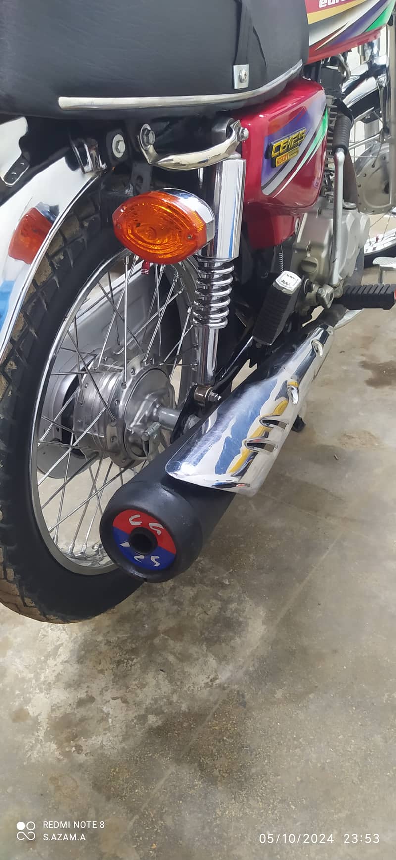 0 meter honda geniune saman pe hai bike renew karayi hai 5