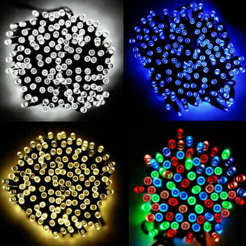 Solar String Fairy Lights With 8 Modes, Waterproof 13