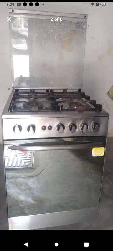 Cooking Rang 4 burners auto ignitor 0