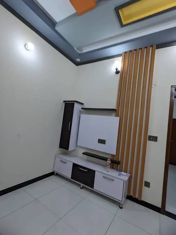 Saadi Town 120 Square Yards 2 Bed DD First Floor & 2nd Floor Portion Available For Rent 5