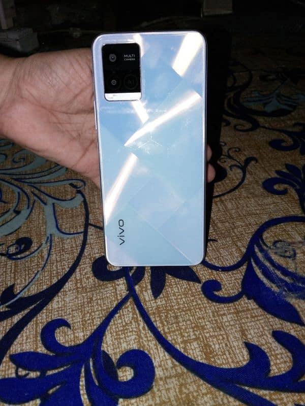 vivo y21 argent sale 0