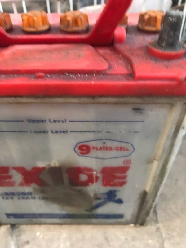 exide battery 9 plate original battery bani  hoi nae ha . 1