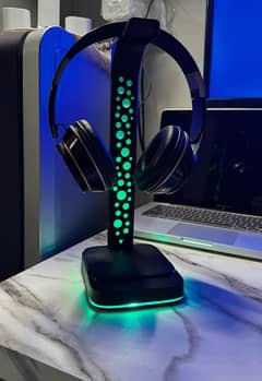 RGB Gaming Headphone Stand Multicolor