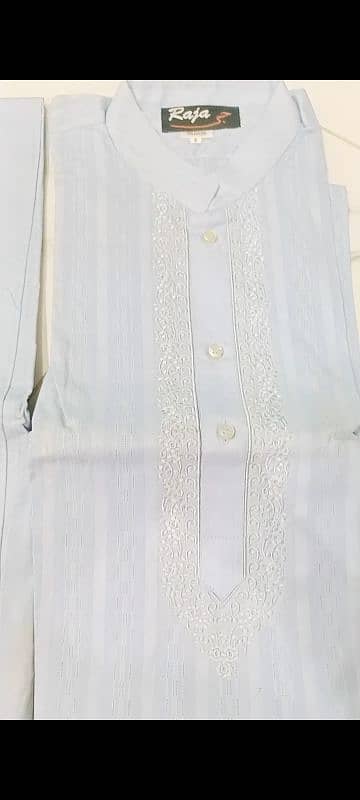 new cotton ready made gents shalwar kameez medium size 1