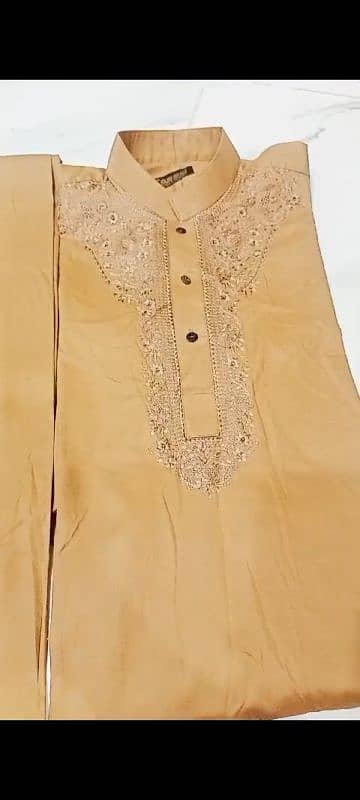 new cotton ready made gents shalwar kameez medium size 6