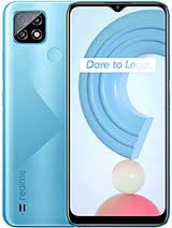 realme c21 used look new 0