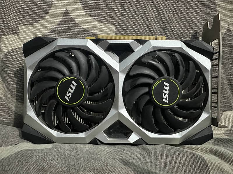 MSI GTX 1660 SUPER OC VENTUS X2 WITH BOX FOR SALE 0