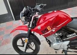 yamaha 125 g vovid red