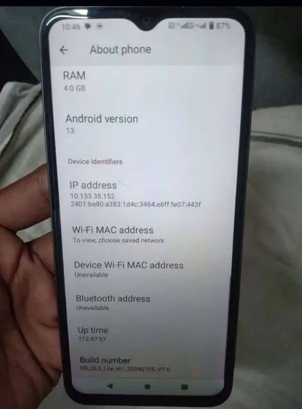 Mobile Name : Decode sygnal 3lite  Ram 4+3 Gb 64    03432661290 3