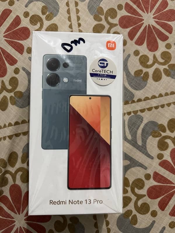 xiaomi Redmi Note 13 Pro Midnight Black 8GB RAM 256GB ROM 0