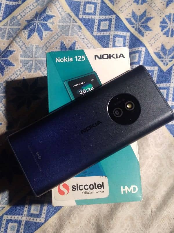 Nokia 125 new model just Box open no open no repair condition 10/10 . 1