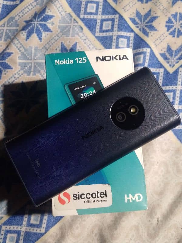 Nokia 125 new model just Box open no open no repair condition 10/10 . 14