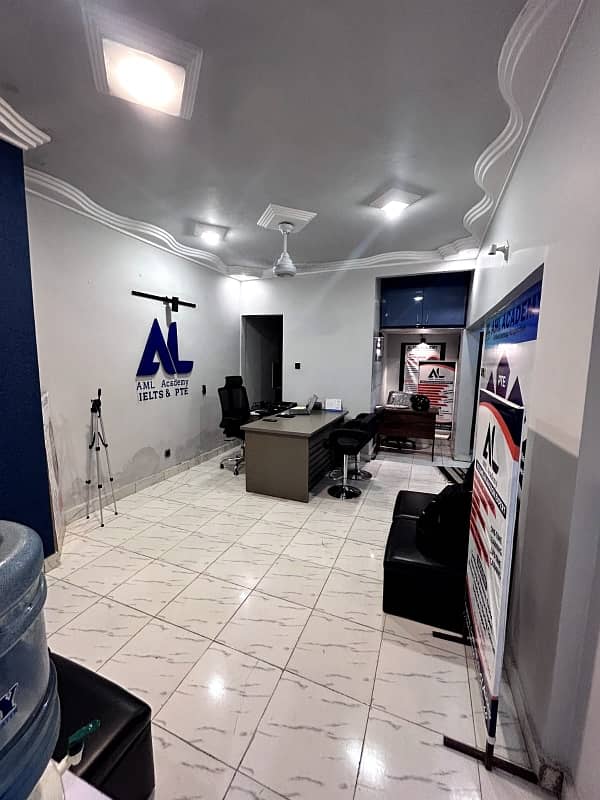 COMMERCIAL OFFICE 600 SQ. FT AVAILABLE FOR RENT AT PRIME LOCATION 3