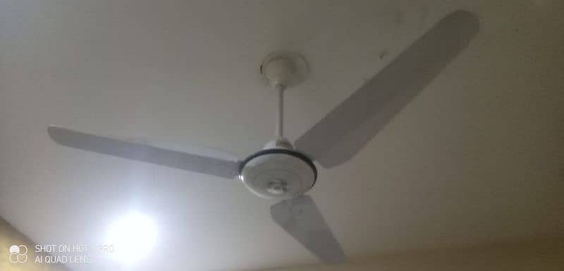 celling fan running condition 1