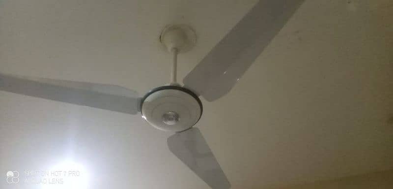 celling fan running condition 2