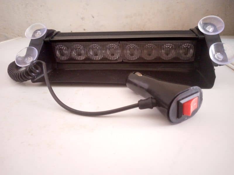 8 led Police Light For Car 2