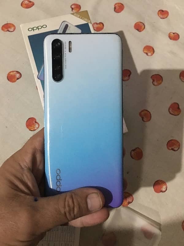 oppo f 15  8/128 with box accessories 8