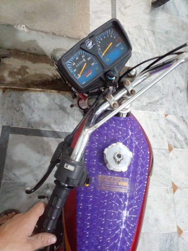 Honda 125 in Running condition original documents biometric mil jy gi 2