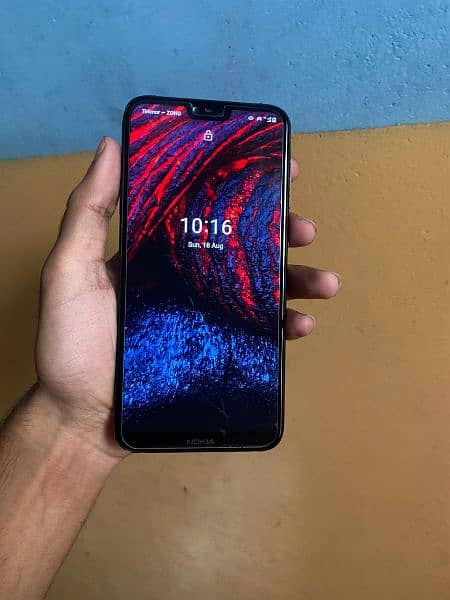 Nokia 6.1 plus, 6/64, condition 10/9, dual sim official pta approved. 1